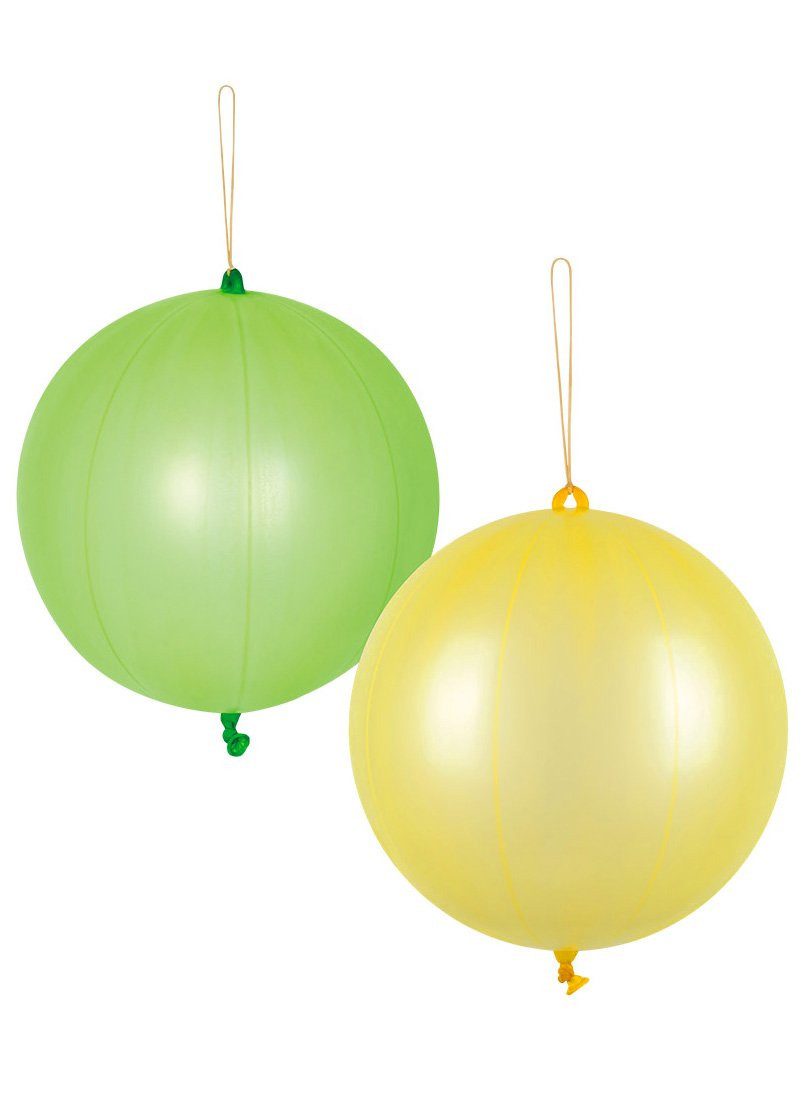 Boland Luftballon 2 Party Deko Punchballons - Neon Stanzballons, Raumdekoration für Geburtstage, Mottopartys und Events!