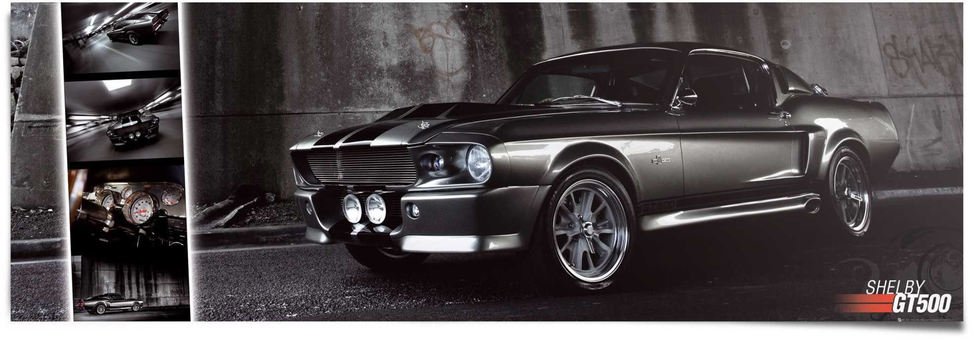 Reinders! Poster Ford Easton Mustang GT500, (1 St) | Poster