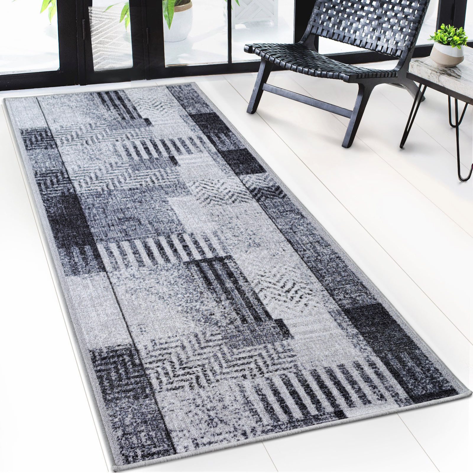 Floordirekt Läufer Teppich Cordoba, Grautöne mit günstig online kaufen