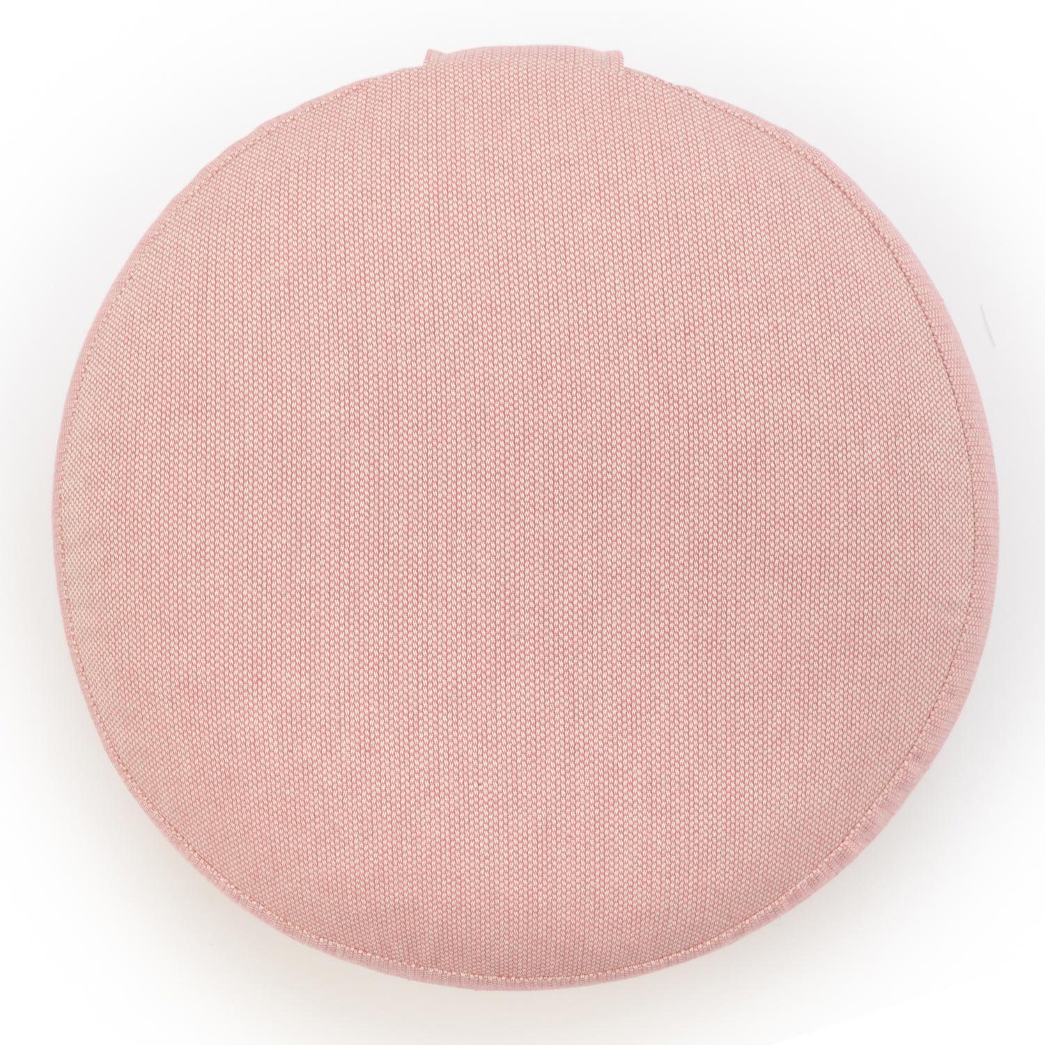 bodhi Meditationskissen RONDO Meditationskissen CLASSIC dobby rosa, Dinkelhülsen