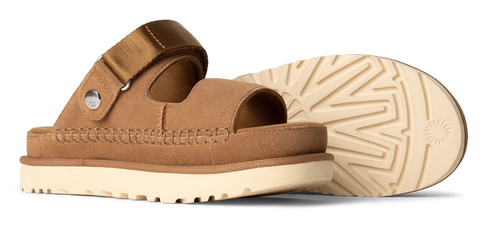 UGG GOLDENSTAR GLIDE Plateausandale, Clog, Mule, Sommerschuh mit weichem Fu günstig online kaufen