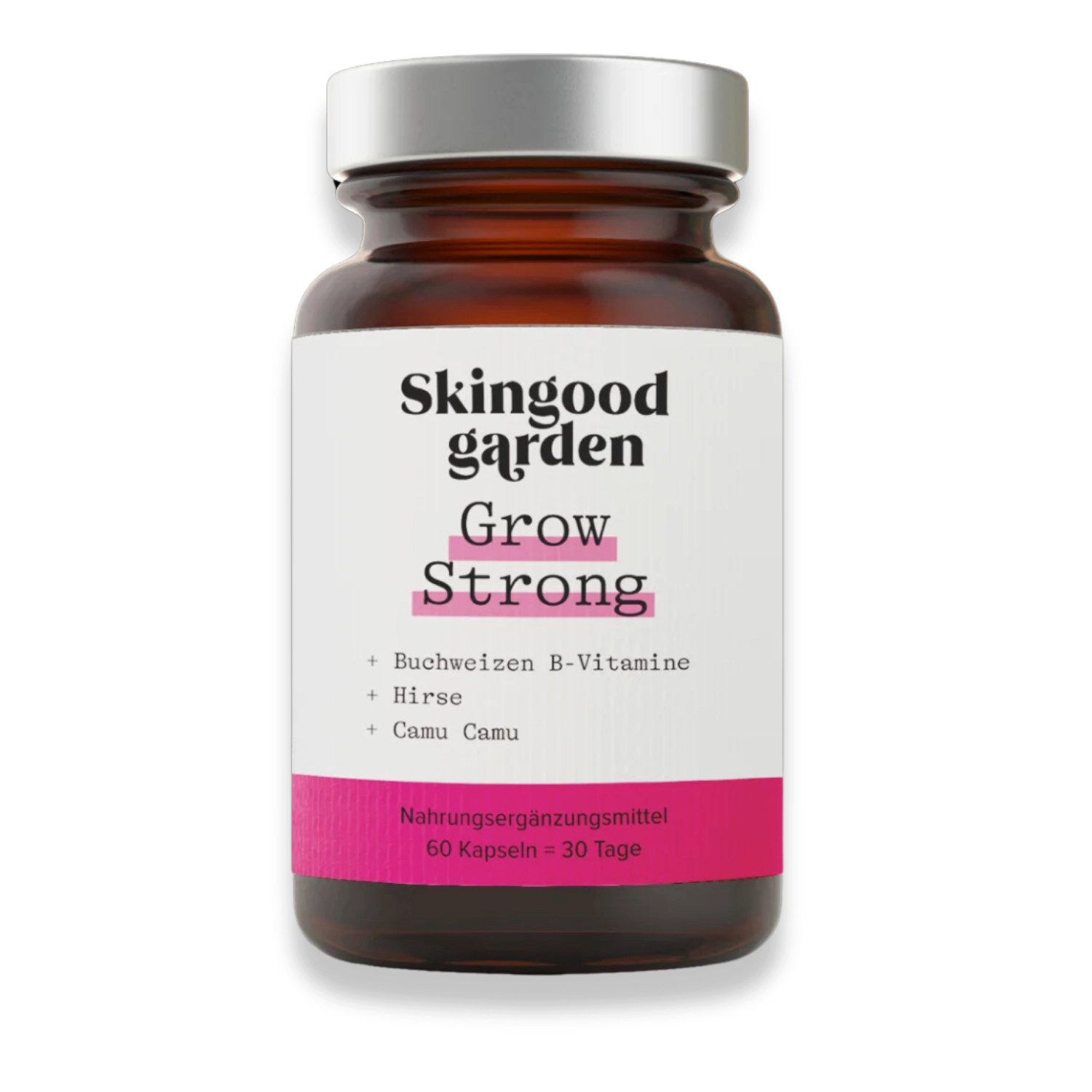 Grow Strong, Haare Haut Nägel Kapseln, Mit Zink, Selen, Vitamin C,E,A Kapseln