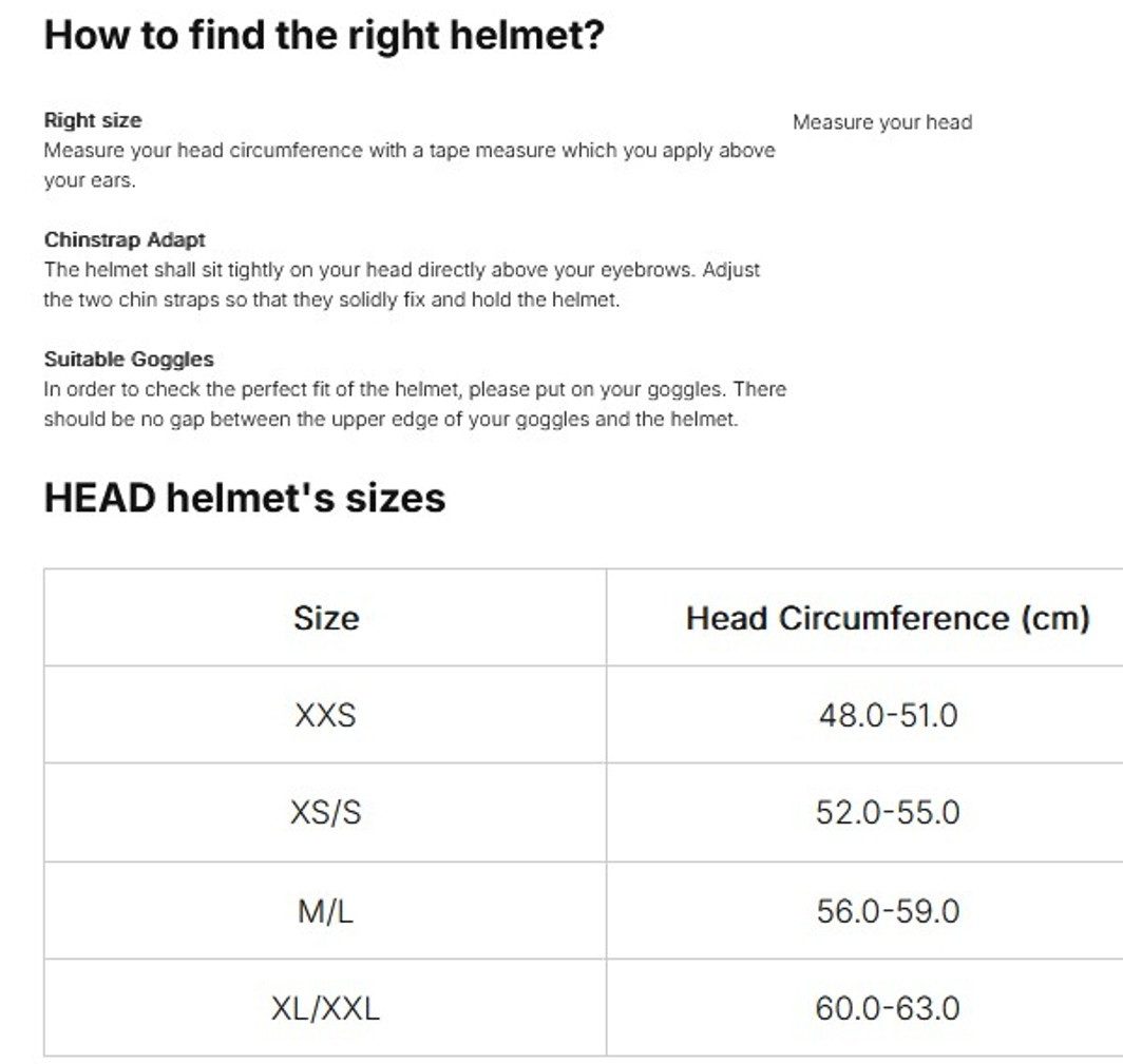 Head Skihelm