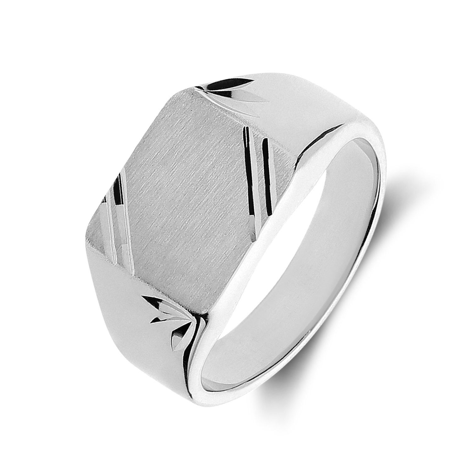 LUCARDI Siegelring Ring - 925 Silber - Silber - Kinder