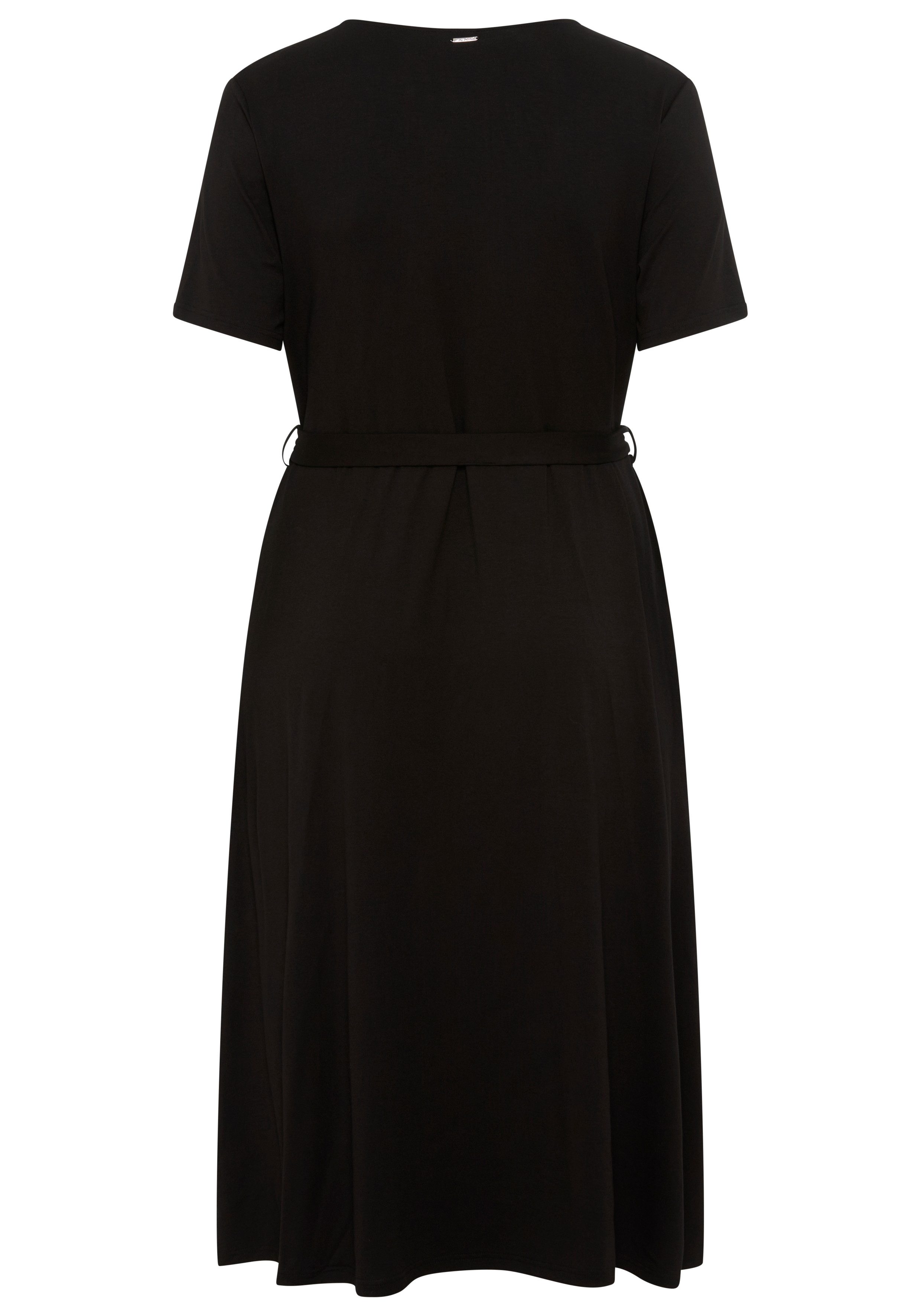 Laura Scott CURVE Midikleid Große Größen mit betonter Taille