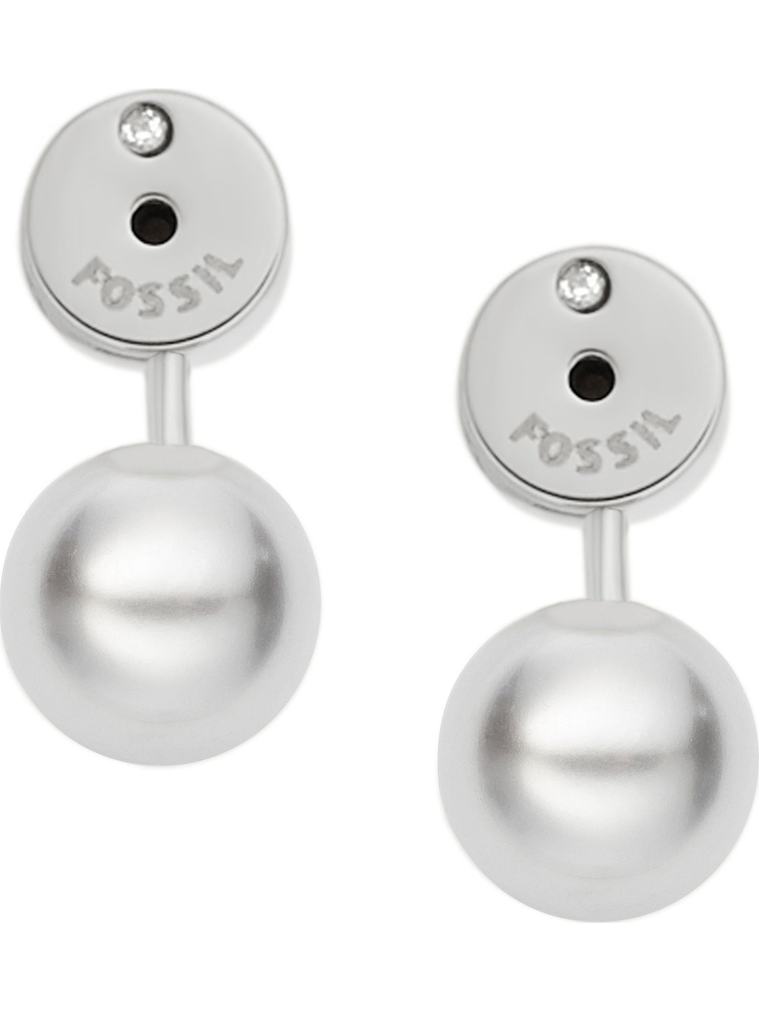 Fossil Paar Ohrstecker Fossil Damen-Ohrstecker Edelstahl