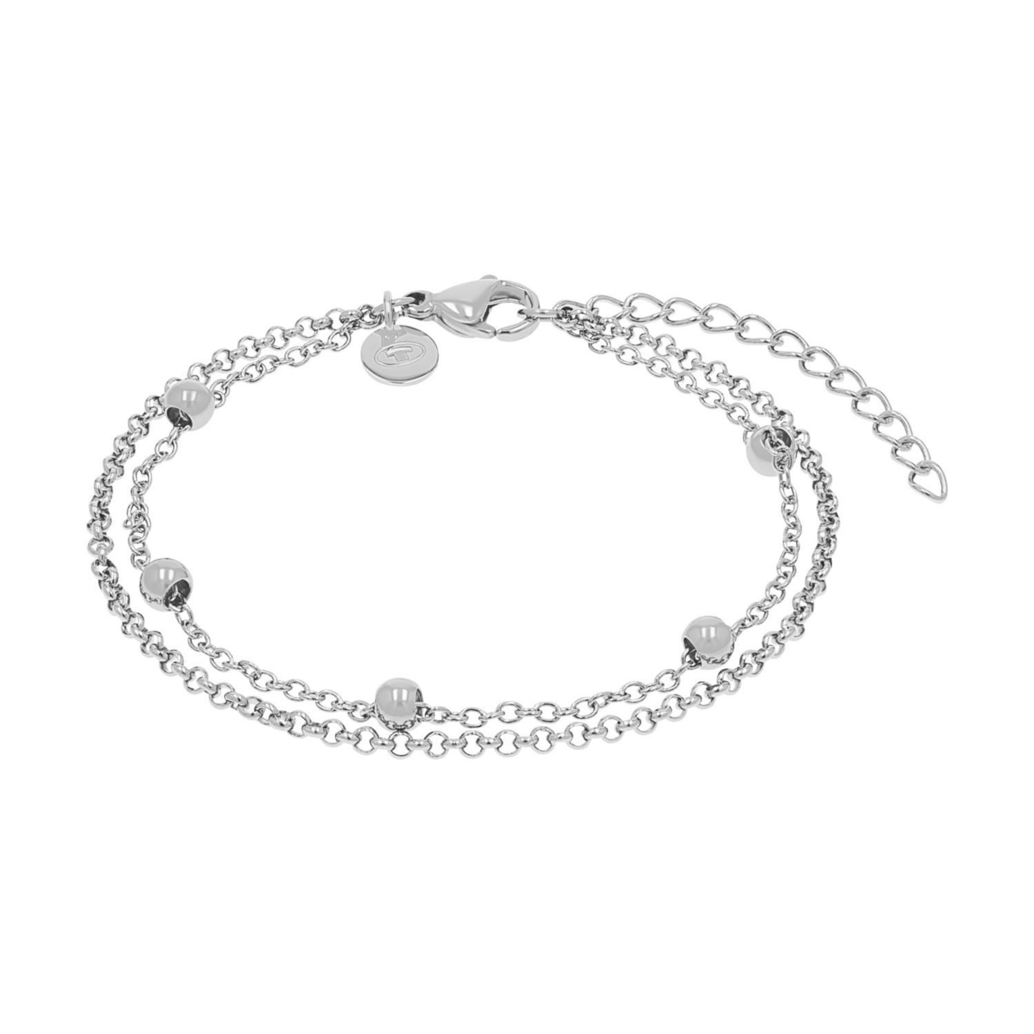 TOM TAILOR Armband TOM TAILOR Armband für Damen, Edelstahl (Mehrrei. Armband, 1-tlg)