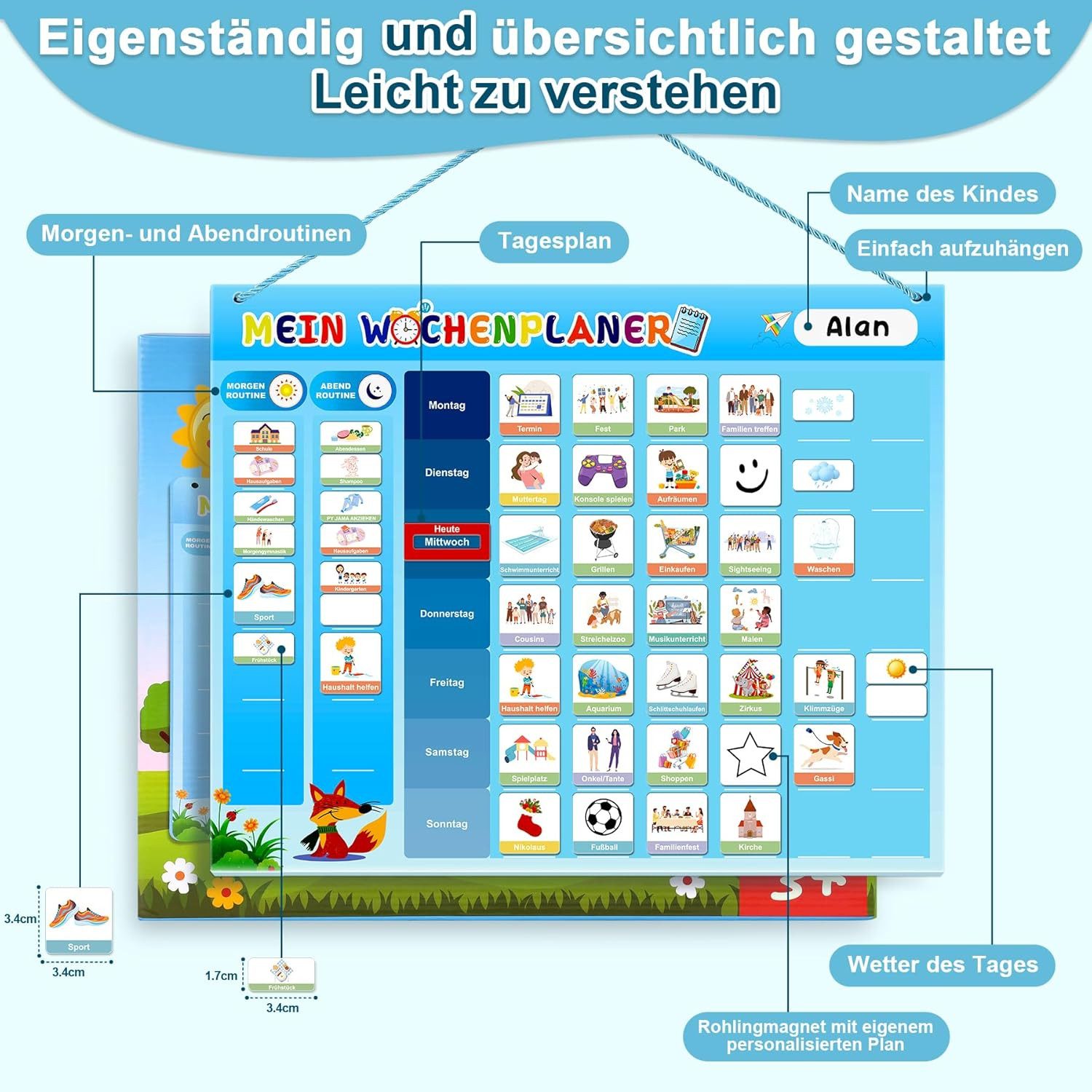 POPOLIC Magnetische Bausteine-Build Mine Magnete Welt World Set Magnetspiel günstig online kaufen