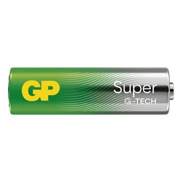 GP Batteries Super Alkaline Batterie, (1.5 V, 16 St), Mignon / AA / LR06 / LR6, 1,5 V, Alkali