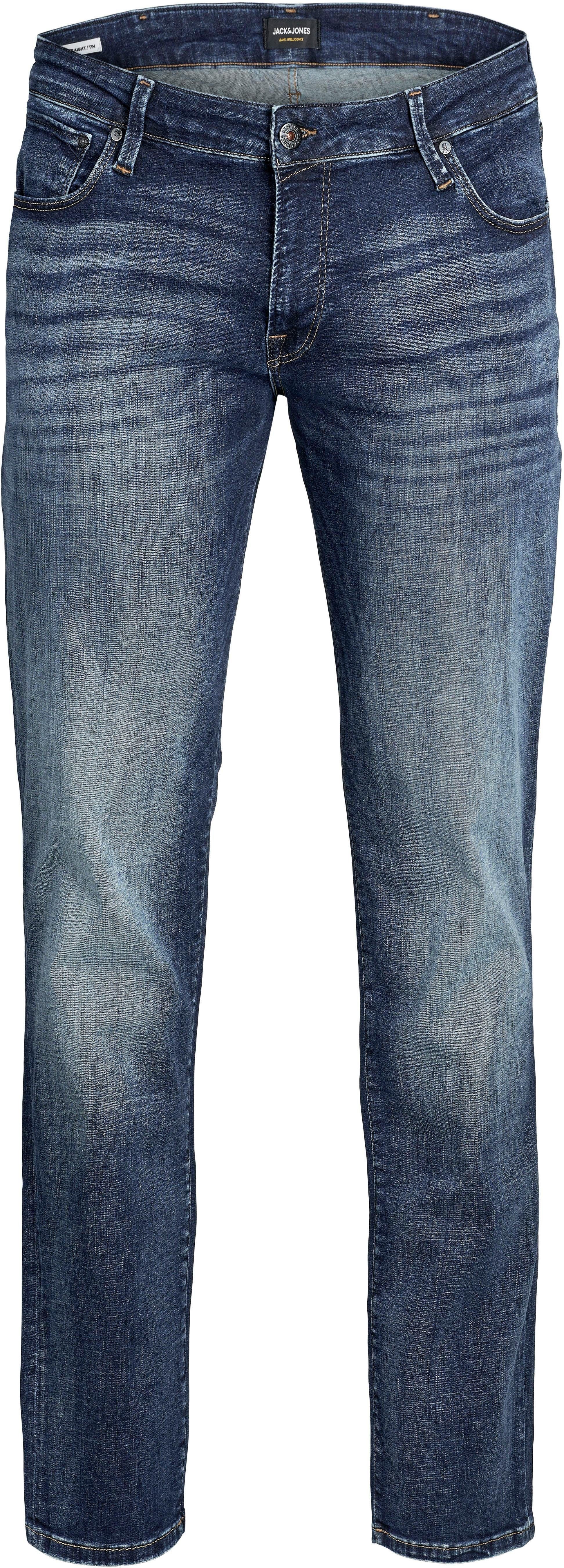 Weite Slim-fit-Jeans blue PlusSize & Jack Icon Jones denim Jeans bis 52 Tim