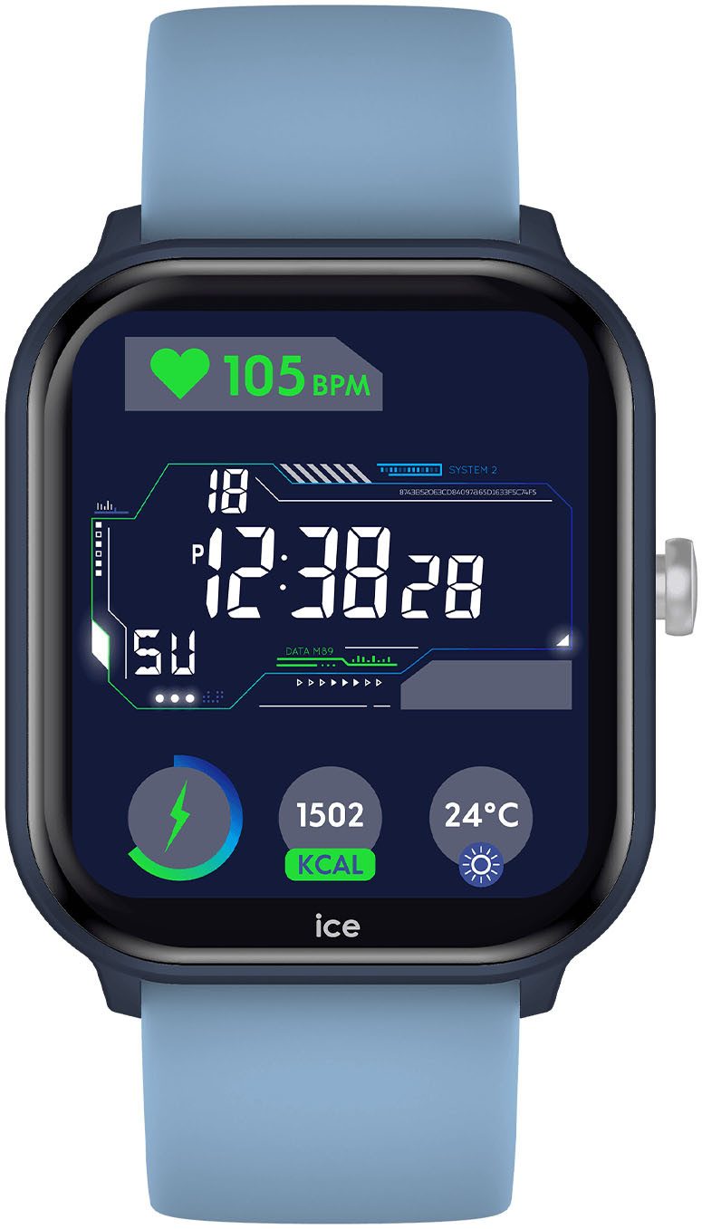 ice-watch ICE smart junior 3.0 Smartwatch, Armbanduhr,Kinderuhr,Lernuhr,Jungen,Schulanfang,Geschenkidee,Bluetooth