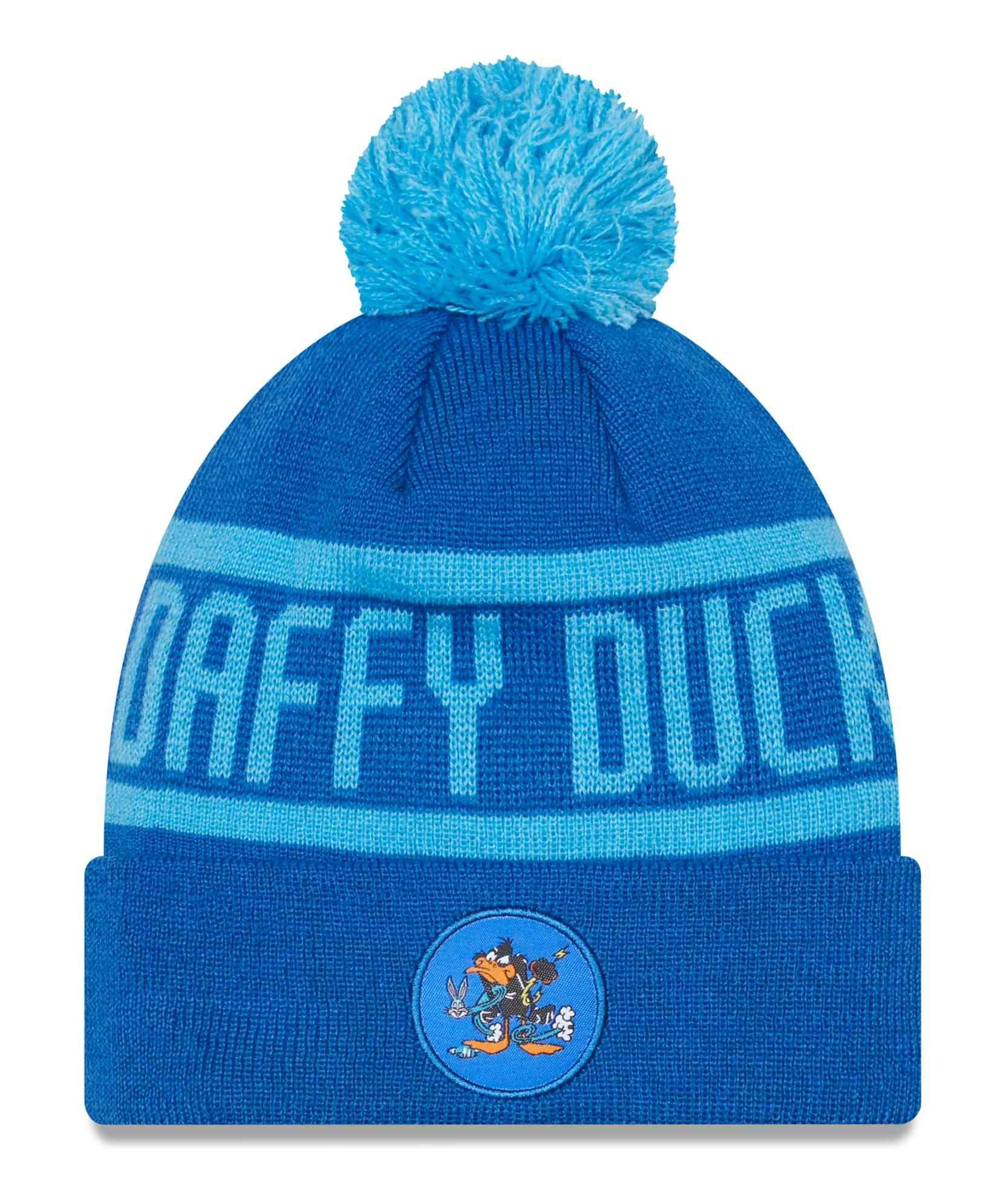 New Era Beanie Daffy Duck Character Kids Jake Cuff Bobble