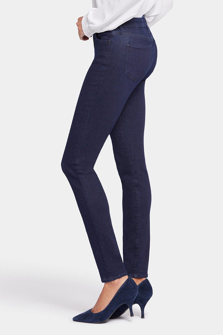 NYDJ Skinny-fit-Jeans Ami Skinny Jeans Dunkelblau Premium Denim