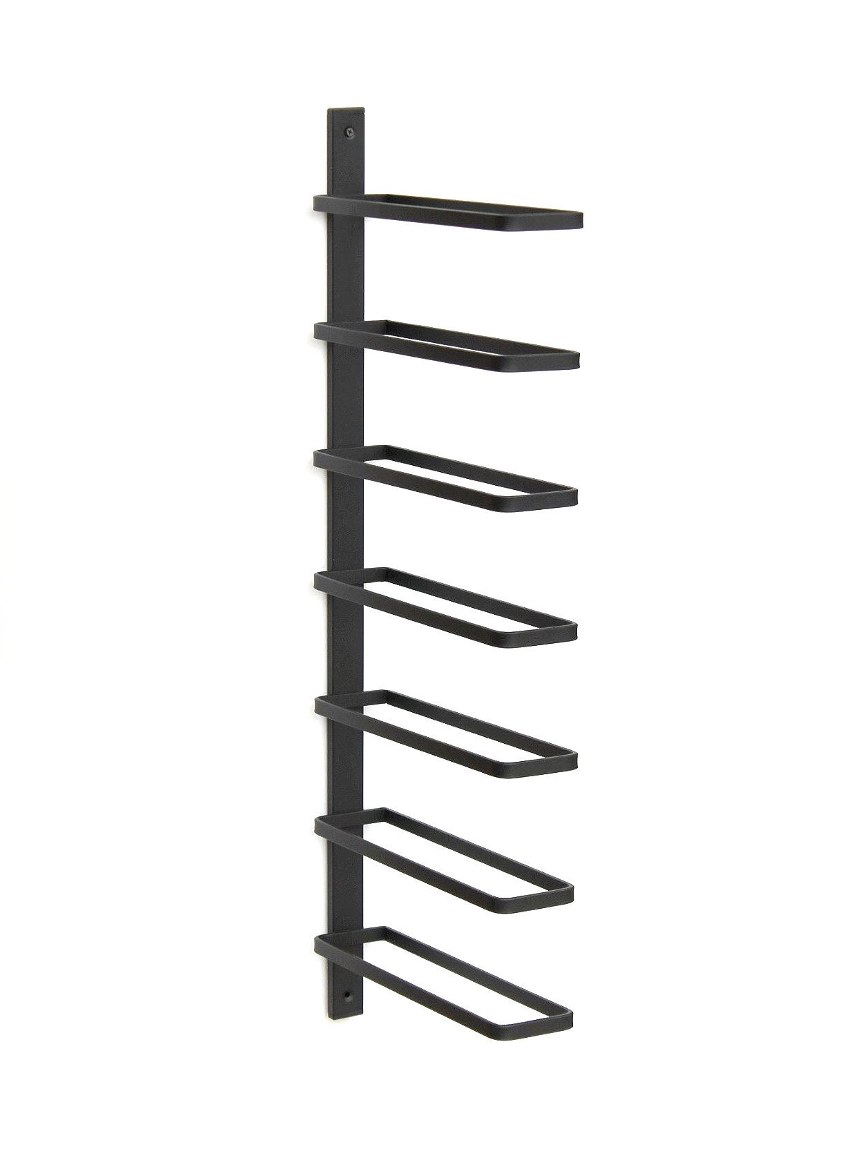 DanDiBo Weinregal Metall Wand Schwarz 93885 günstig online kaufen