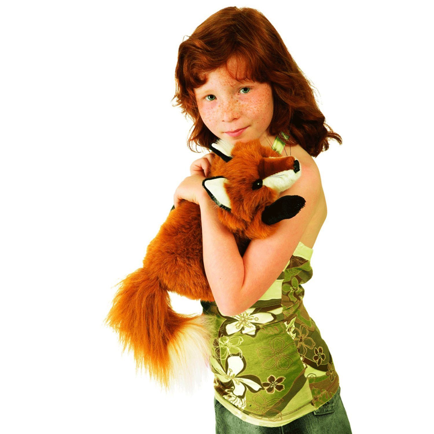 Folkmanis Handpuppen Handpuppe Folkmanis Handpuppe kleiner Fuchs liegend 2576 (Packung)