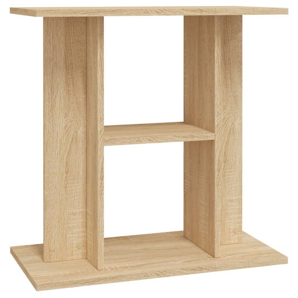 Aquariumunterschrank Aquariumständer Sonoma Eiche 60x30x60 cm Spanplatte Aquarium Unterstan