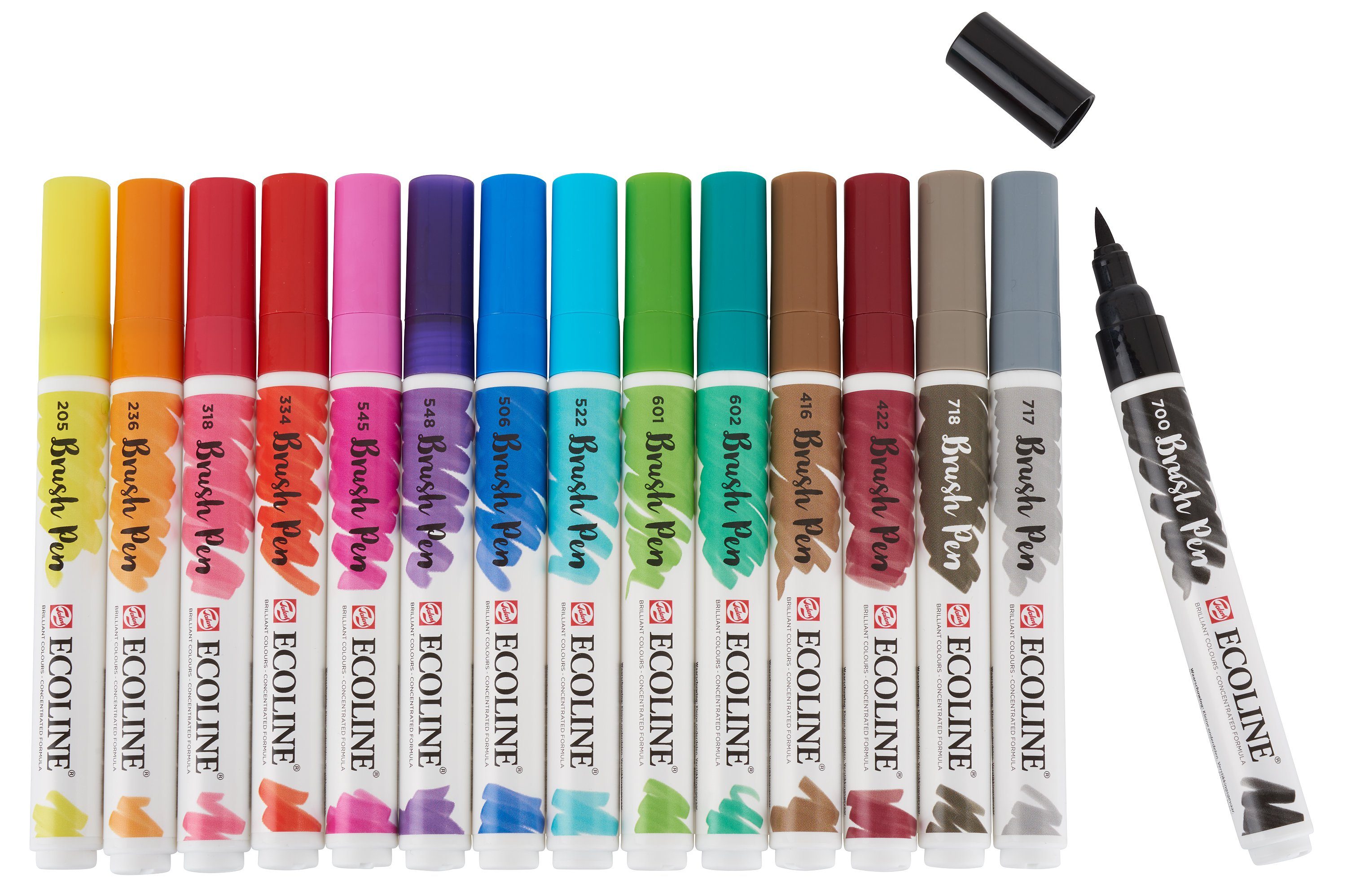 Talens Aquarellstifte »Ecoline Pinselstifte-Set Brush Pen Basic-Set ...