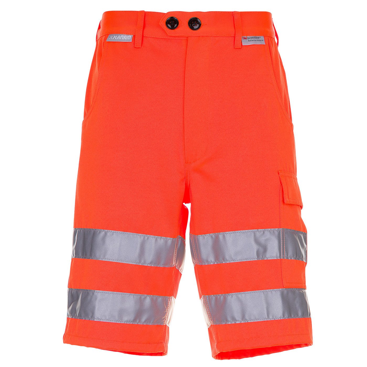 Planam Arbeitsshorts PLANAM Short Warnschutz