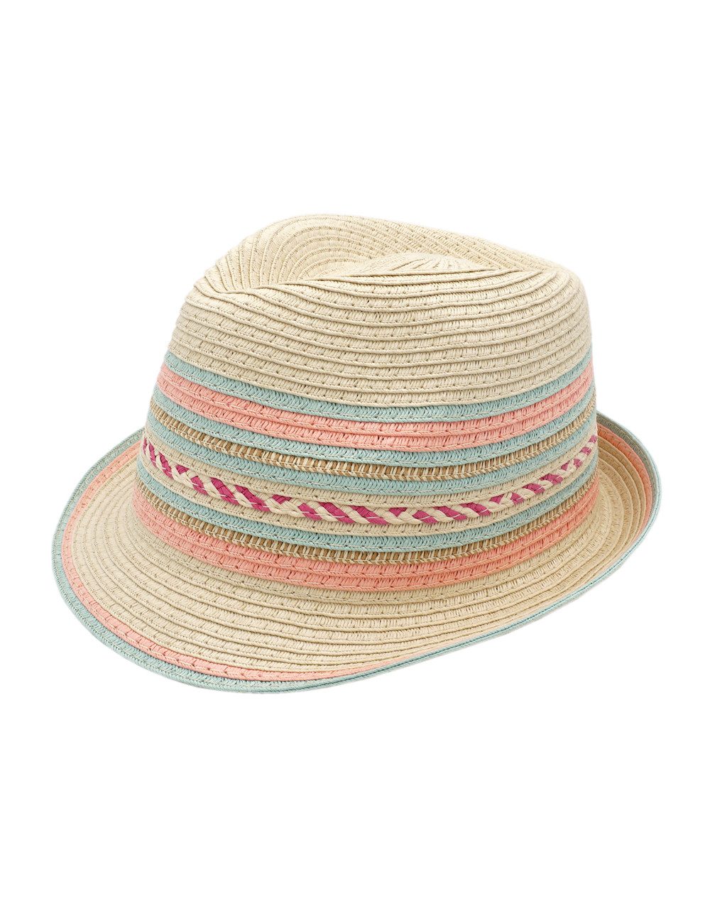 MAXIMO Strohhut KIDS GIRL-Trilby (1-St)