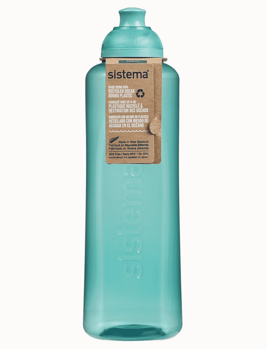 sistema Trinkflasche Sistema 480ml Swift Bottle -recycled PP - Teal Stone