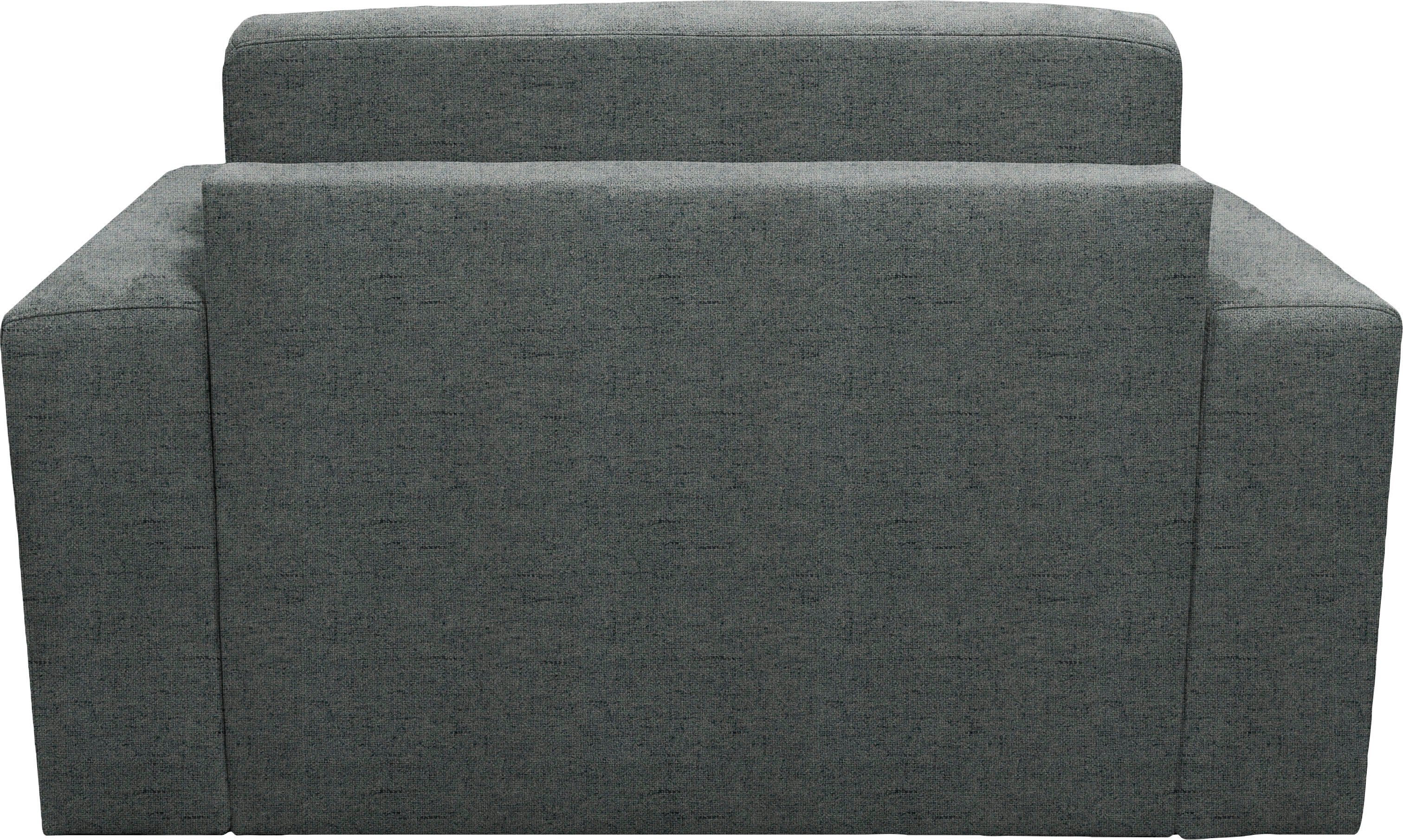 Home affaire Sessel Roma, mit cm ca 83x198 Dauerschlaffunktion, Unterfederung, Liegemaße
