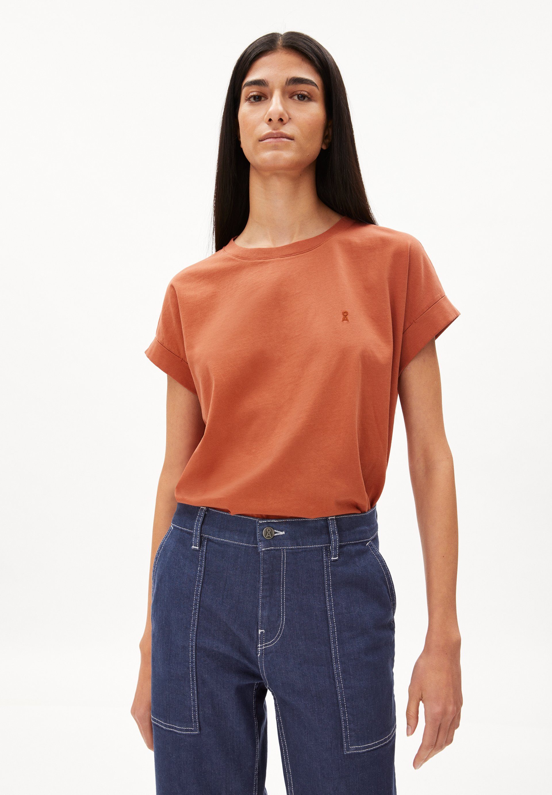Armedangels T-Shirt IDAARA Damen T-Shirt aus günstig online kaufen