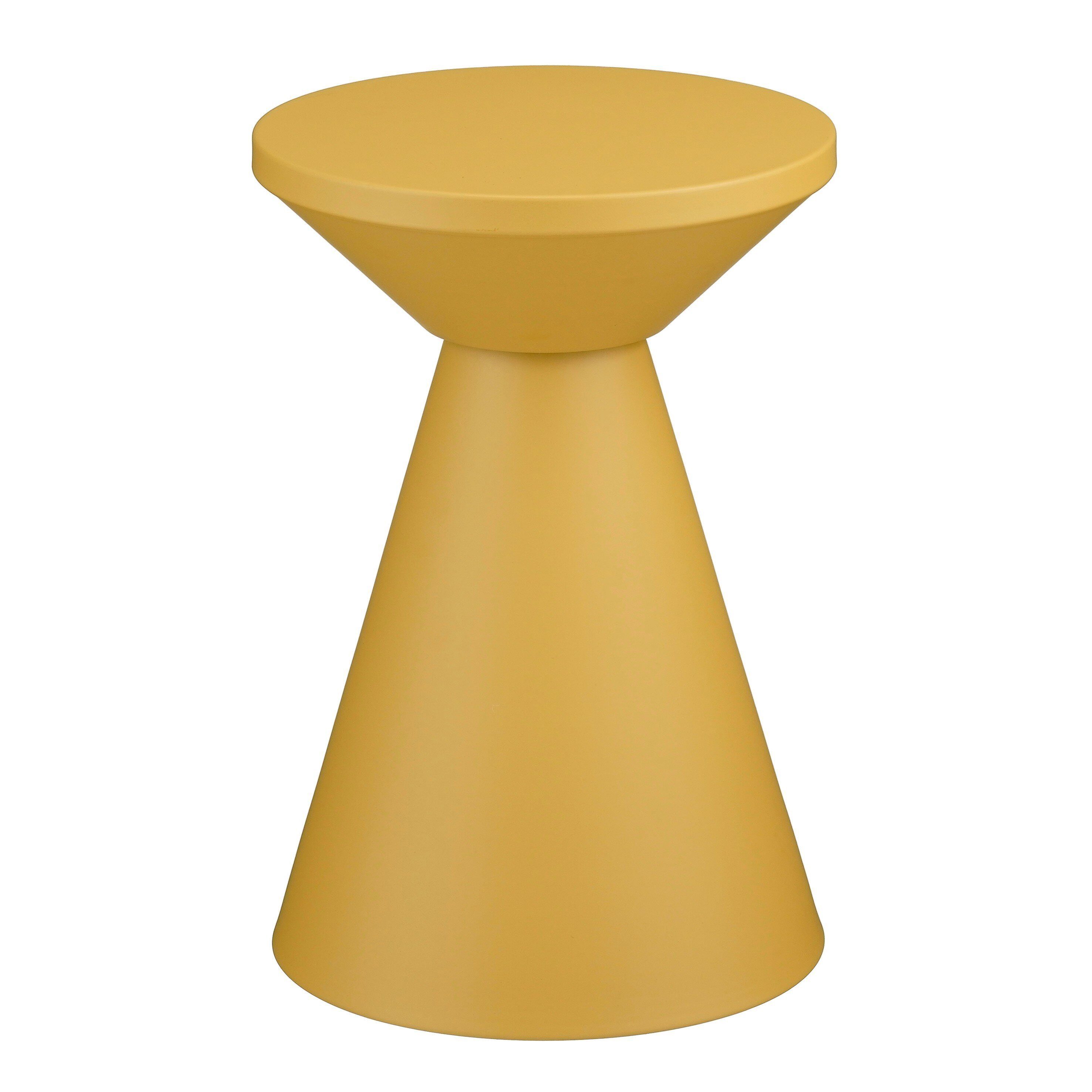 Mica Decorations Beistelltisch Mica Decorations Jim Beistelltisch ocker - h45xd30,5cm