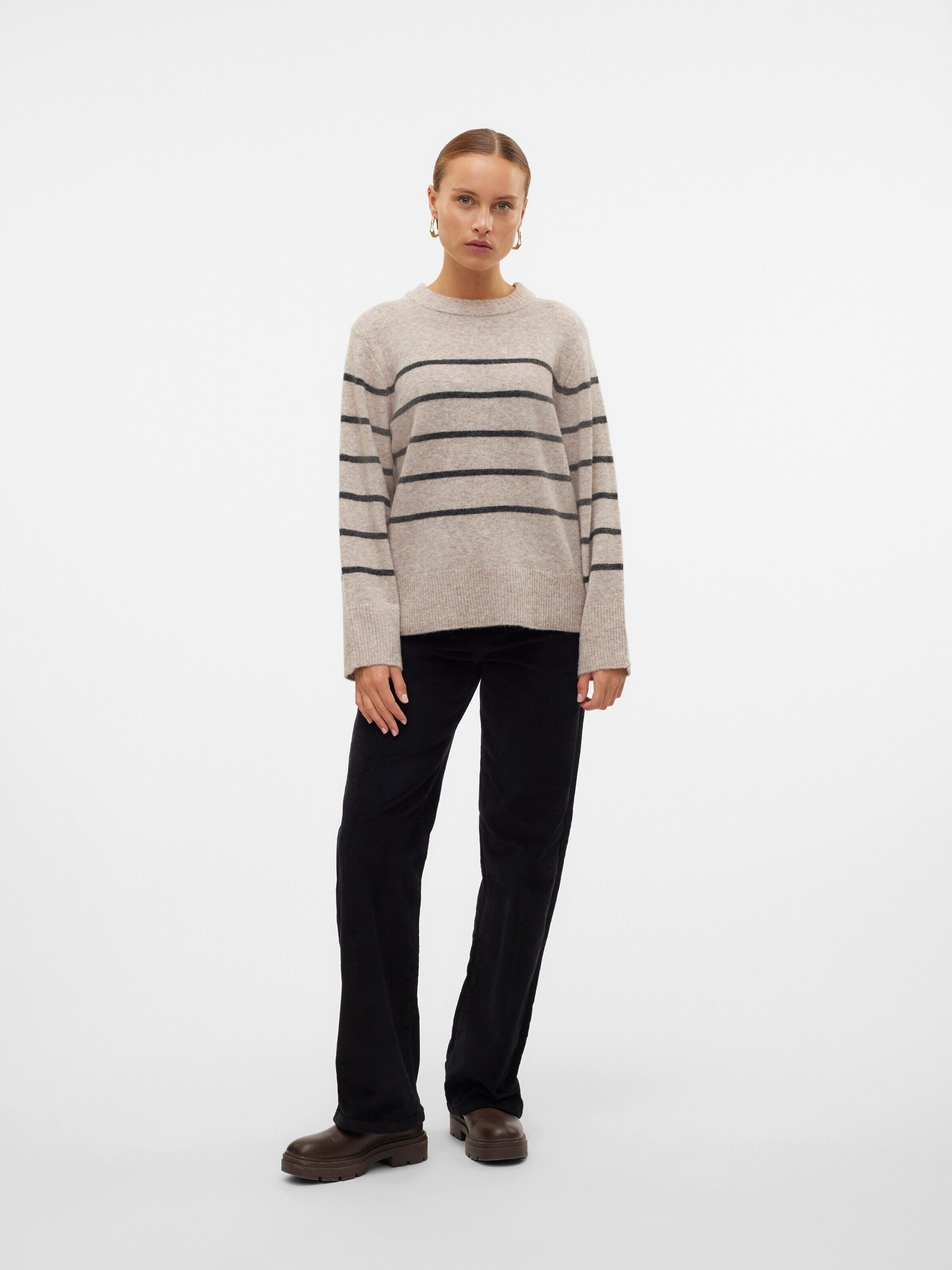 Vero Moda Strickpullover VMFlawless (1-tlg) Plain/ohne Details
