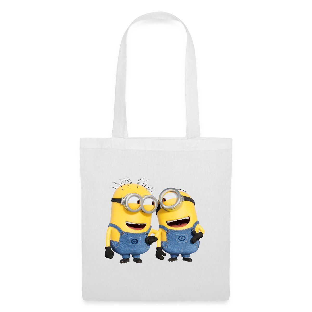 Spreadshirt Henkeltasche Minions Despicable Me Phil Und Stuart Stoffbeutel (1-tlg)