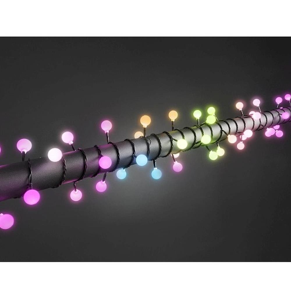 LED-Lichterkette 3699-500 LED Lichterkette 80er RGB Farbwechsel