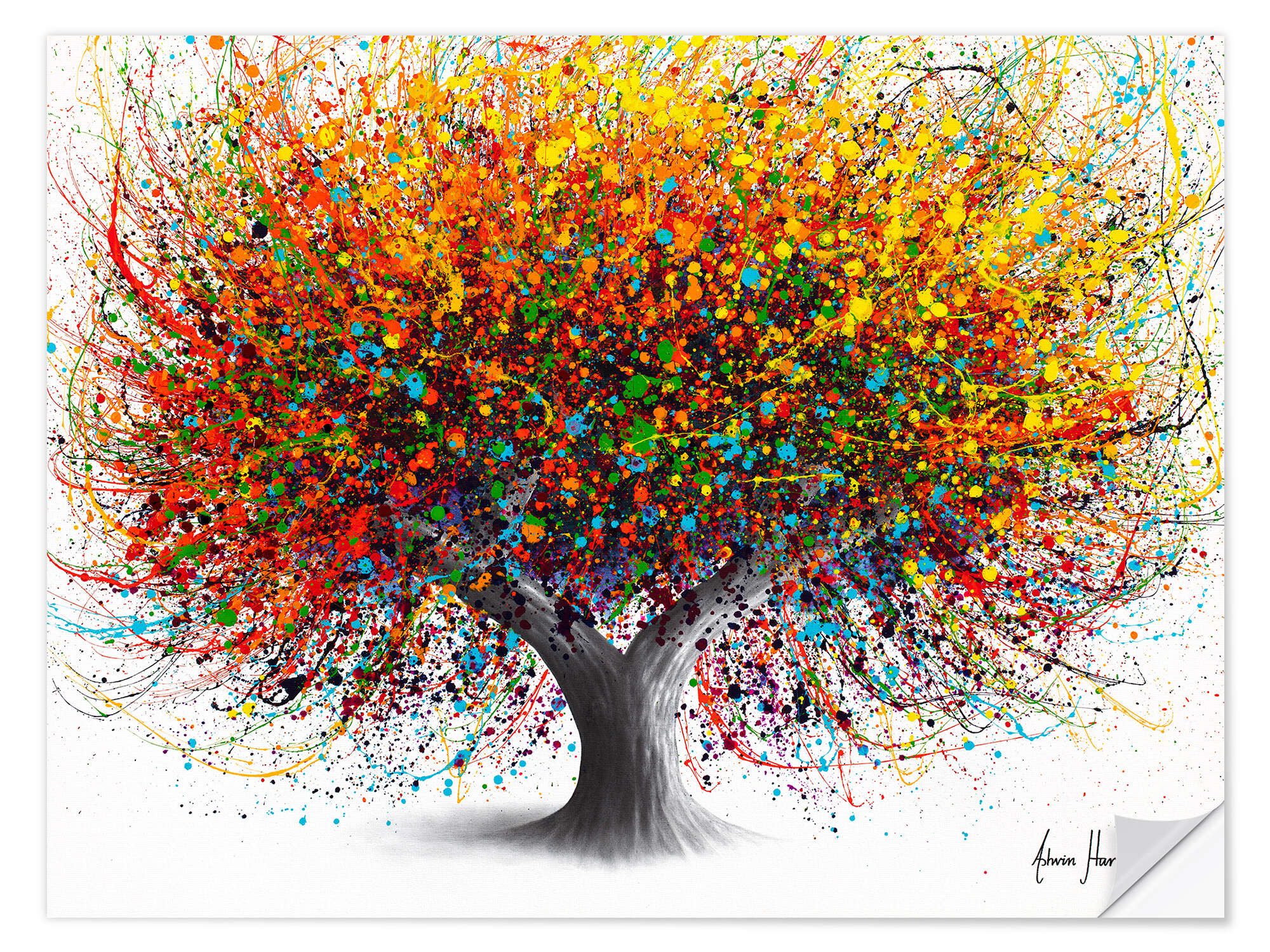 Wandfolie Ashvin Harrison