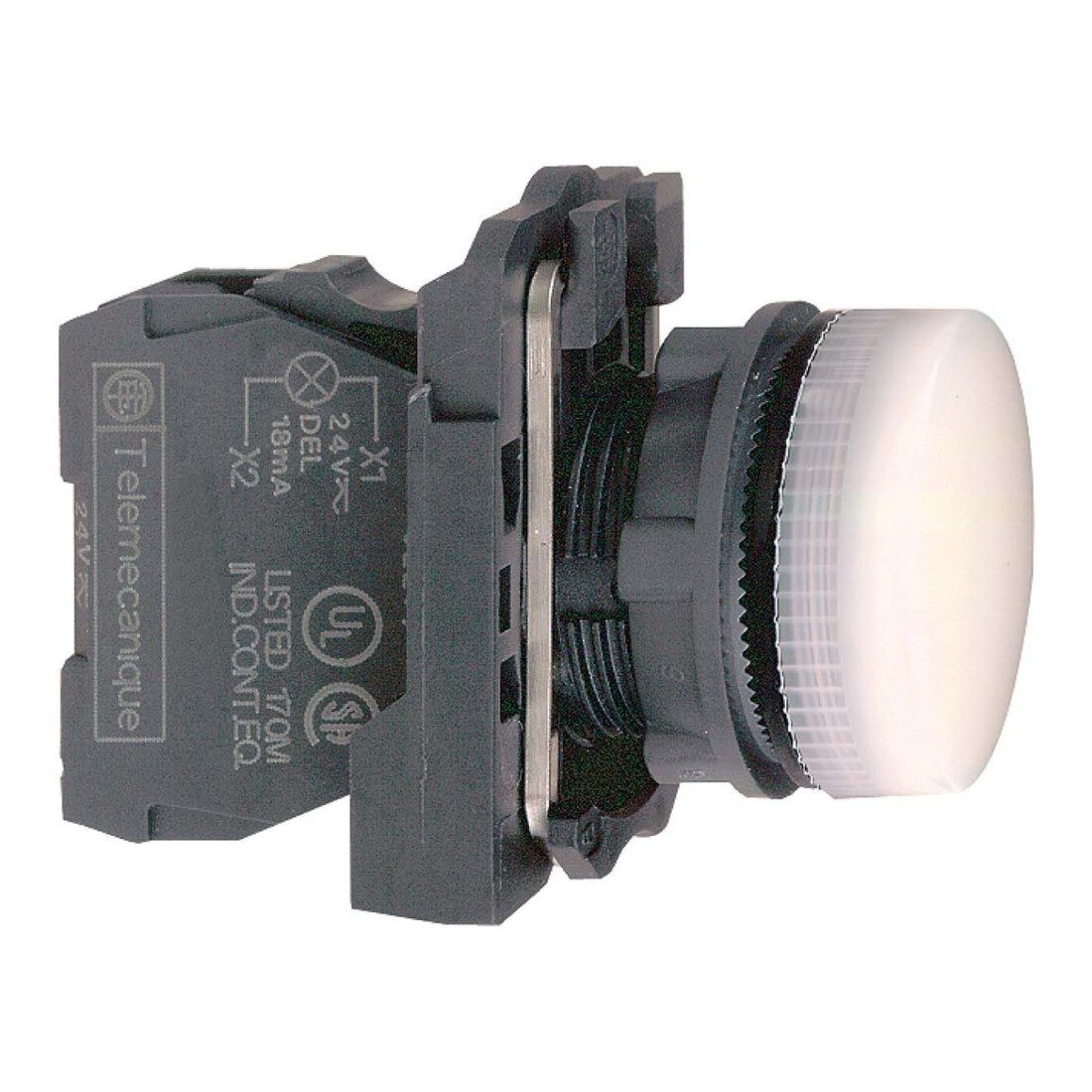 Schneider Electric Laterne Schneider Electric Leuchtmelder ws, LED-Modul 24V XB5AVB1