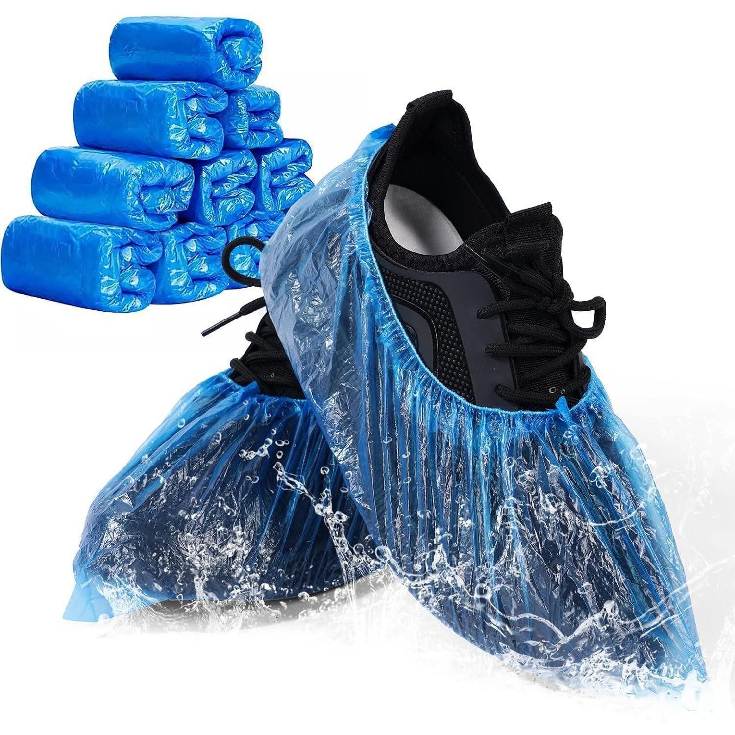 LuxusKollektion Schuhüberzieher Schuhüberzieher Kunststoff Einweg umweltfreundlich wasserdicht