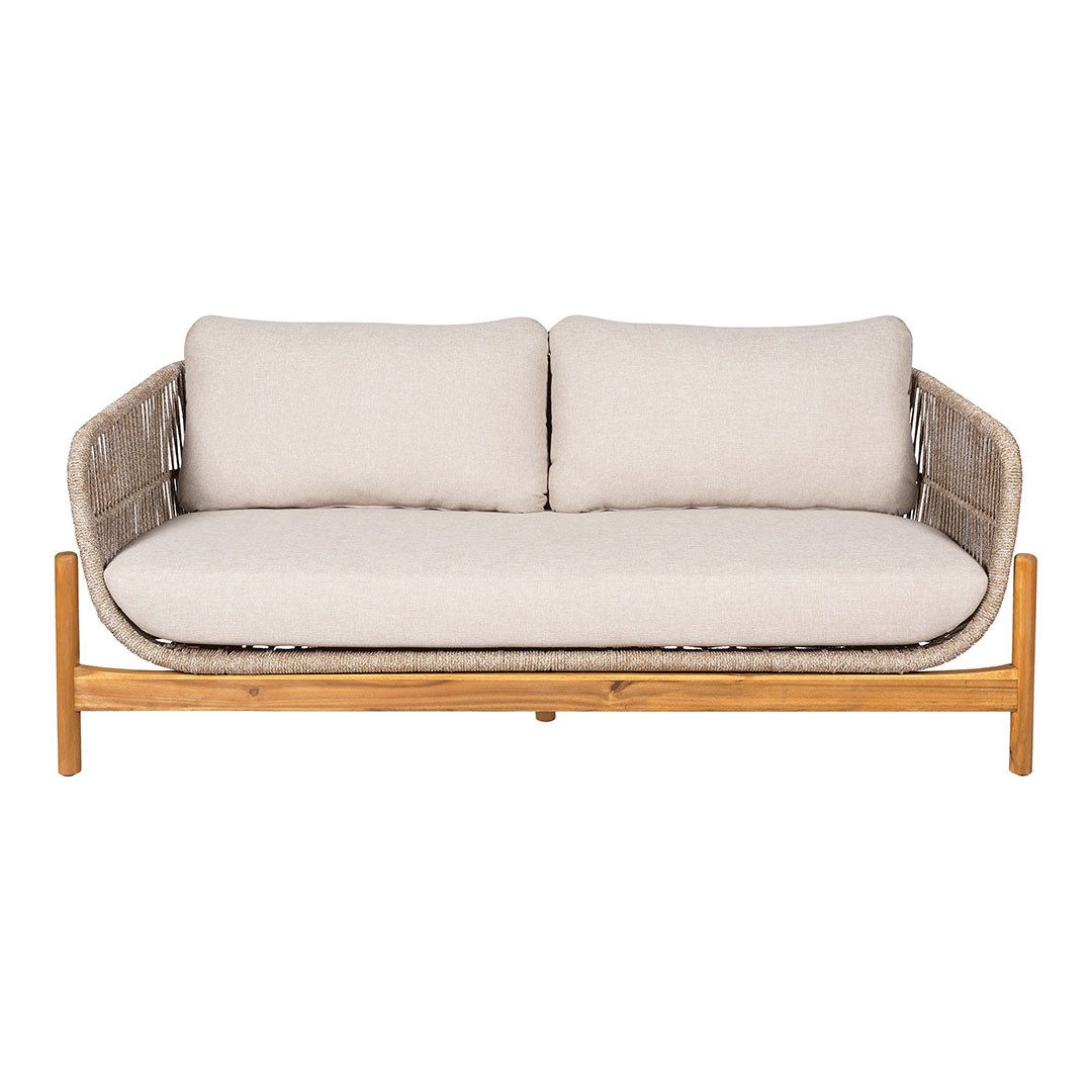 ebuy24 Gartenlounge-Set Terracina Gartensofa inkl. Kissen braun, beige.