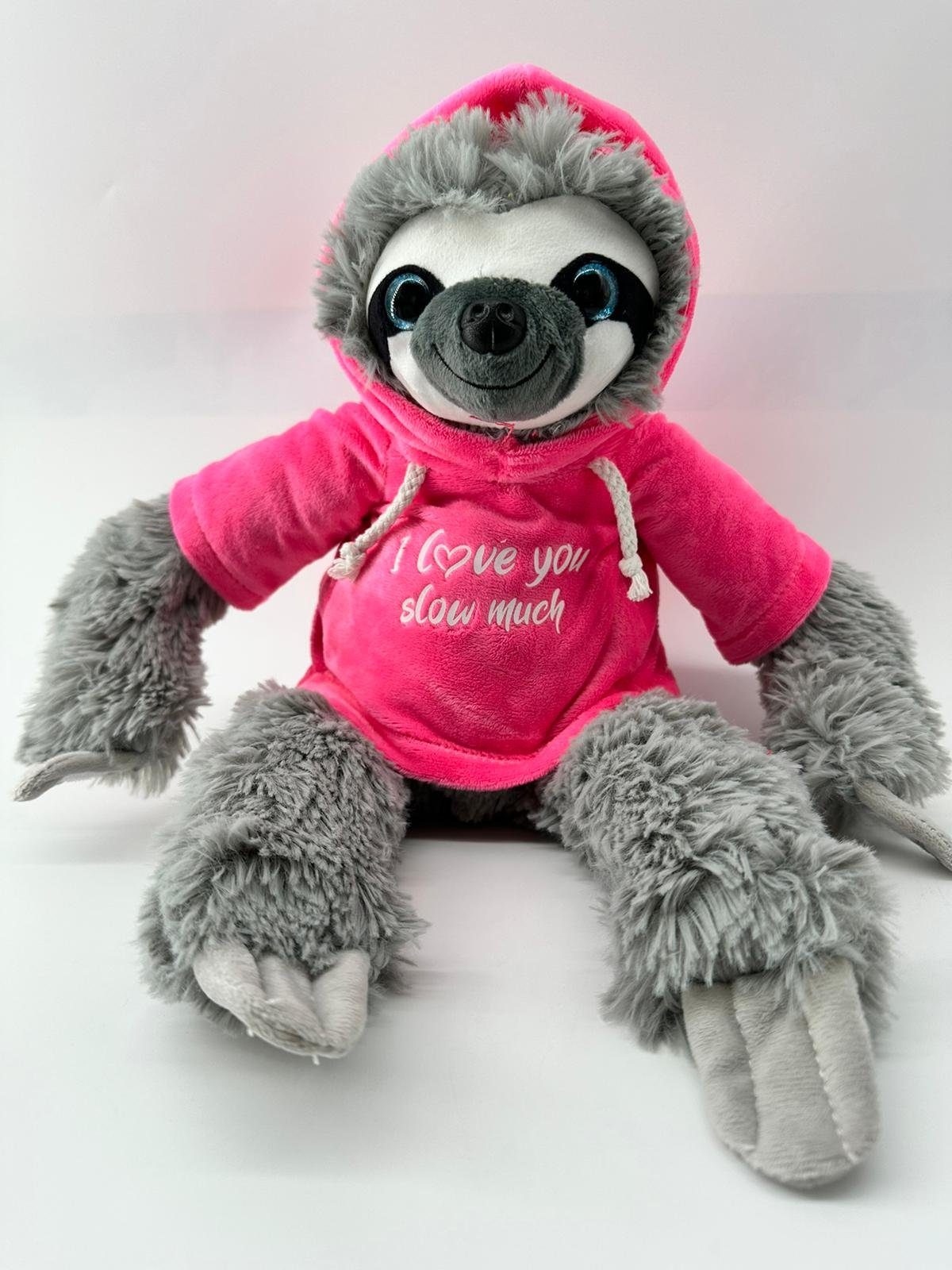 soma Kuscheltier Faultier Kuscheltier XXL 40 cm – Plüschtier mit Hoodie Ros günstig online kaufen