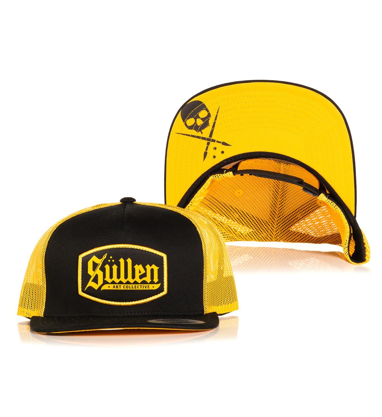 Sullen Clothing Baseball Cap Contour Gelb