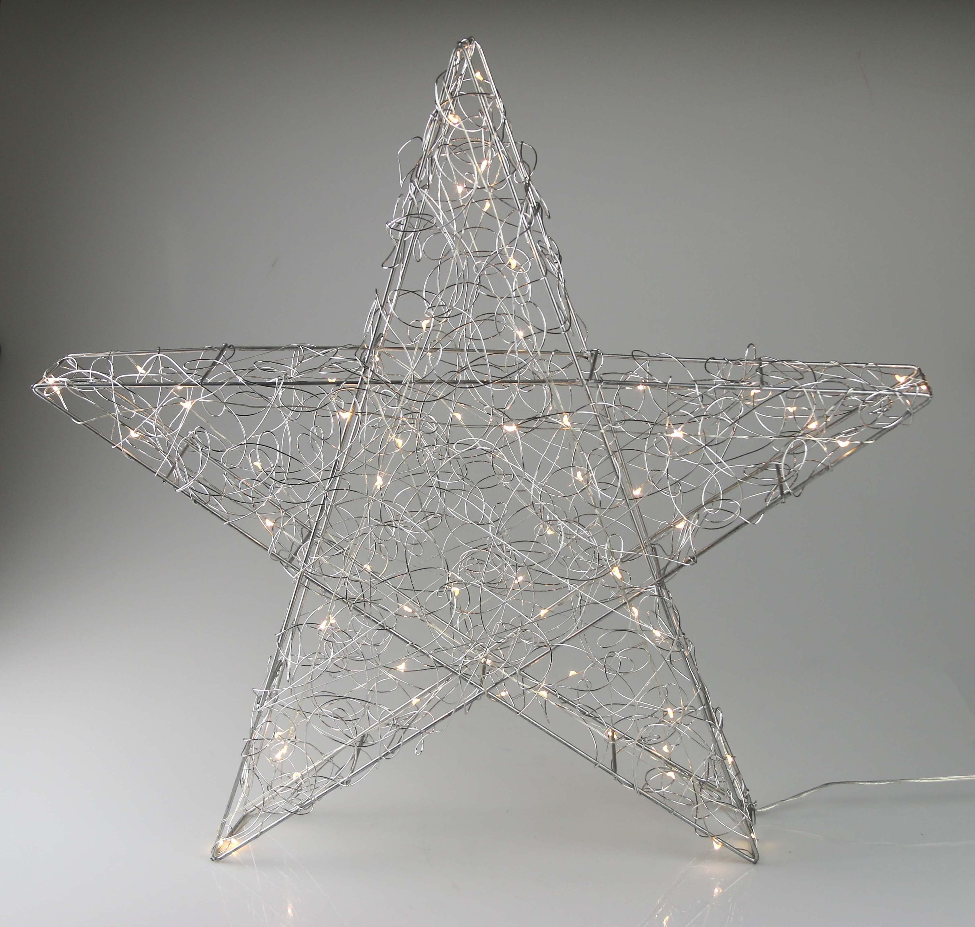 Stern, aussen LED LED Weihnachtsdeko Warmweiß, fest integriert, Design AM Weihnachtsstern,