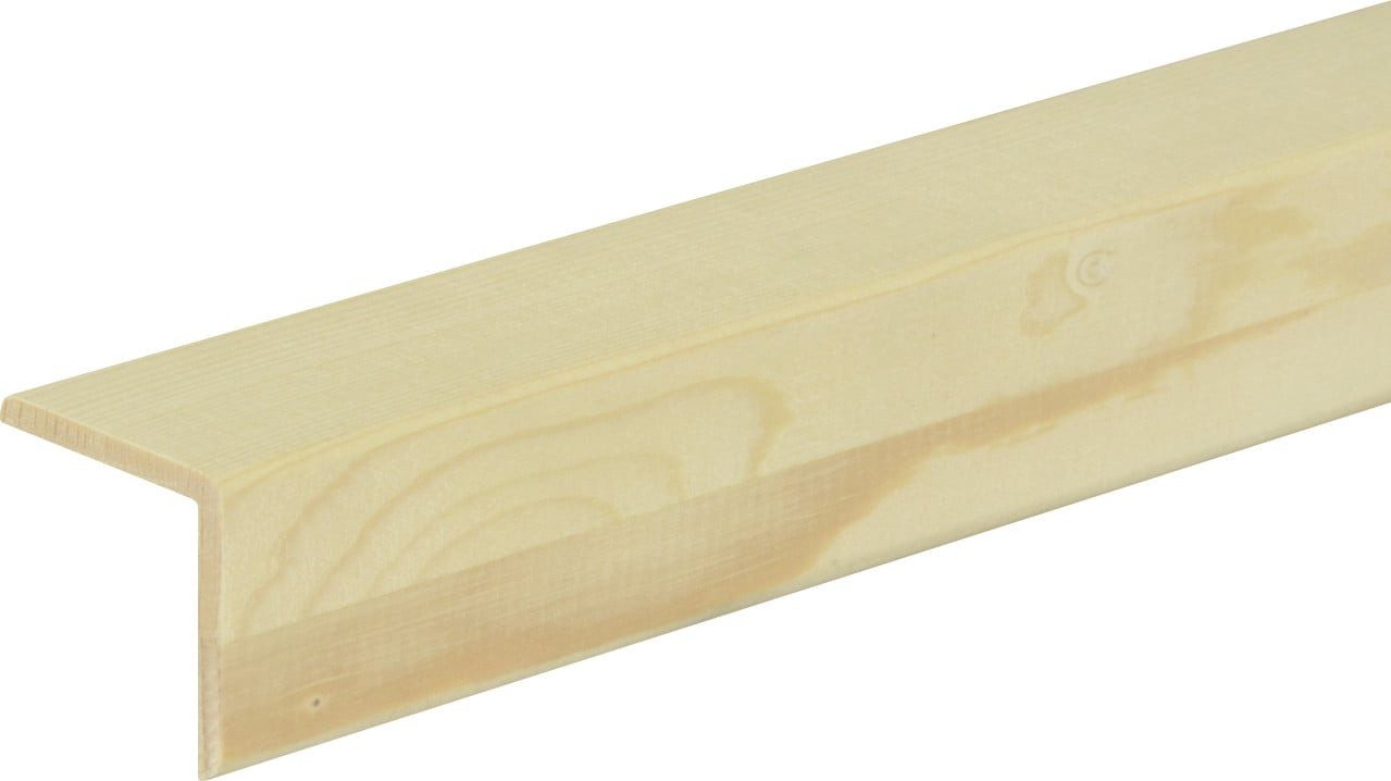 FN Neuhofer Kantenleiste FN Neuhofer Winkelleiste 100 cm 40 x 40 mm, Holz