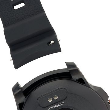 Hammer Smartwatch Plus Armbanduhr AMOLED-Display, 440 mAh, IP68 Robustheit Smartwatch