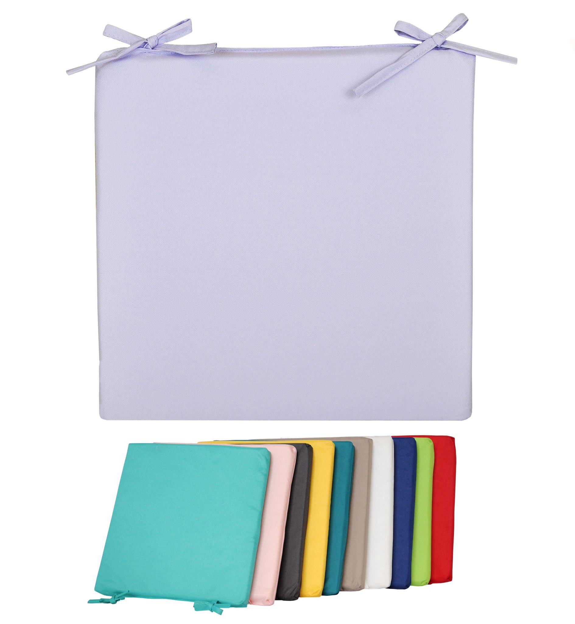 Coen Bakker Stuhlkissen JACK Outdoor Stuhlkissen 40x40cm Lounge Kissen Wasserfest Sitzkissen, mit Lotus Effekt, robust, strapazierfähig, für Innen & Außen