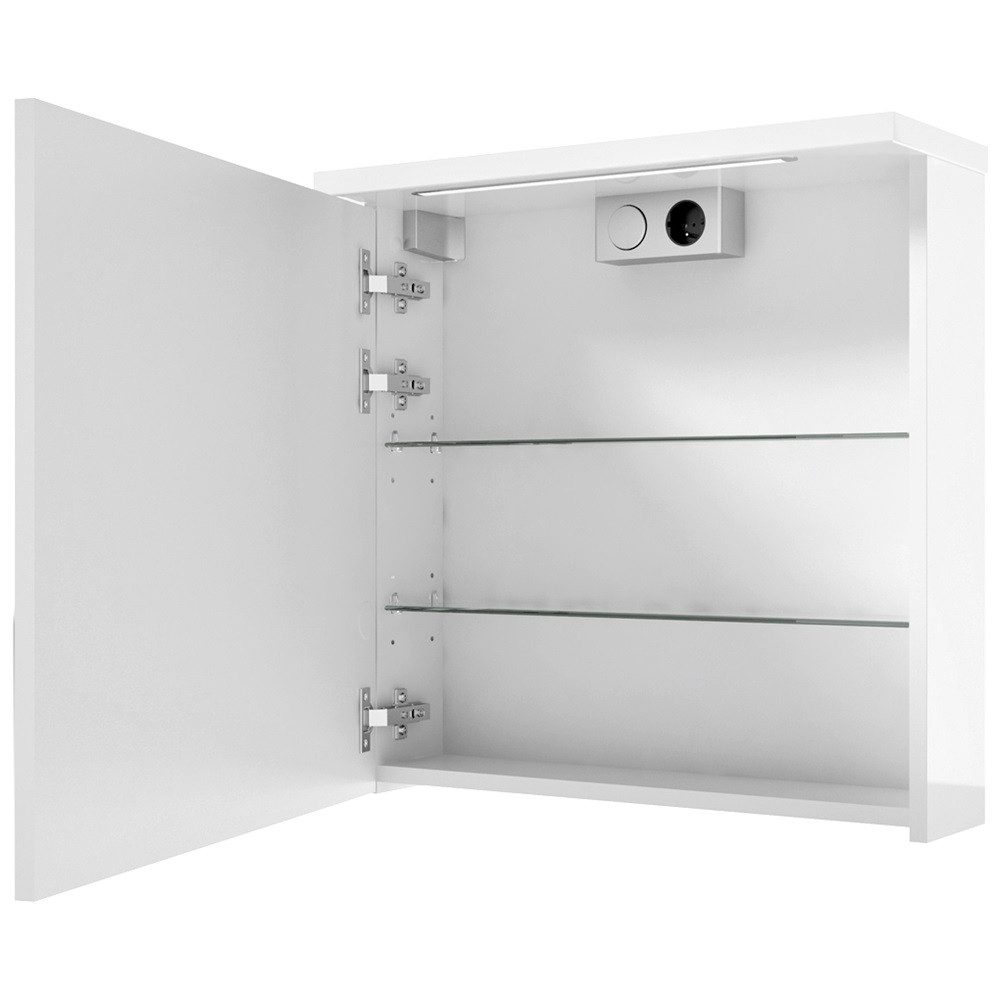 Lomadox Spiegelschrank SOFIA-107 LED- 61 cm günstig online kaufen