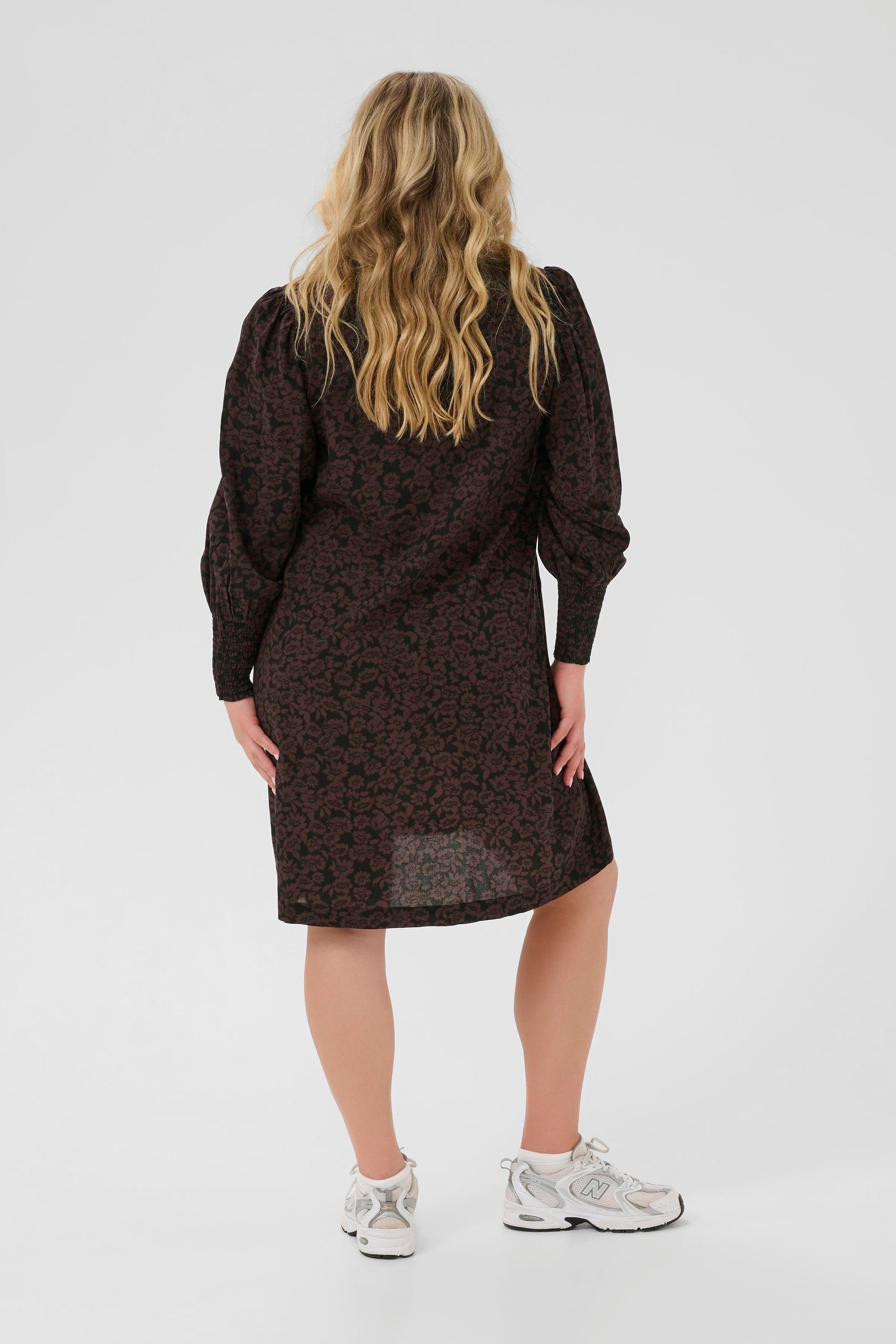 KAFFE Curve Blusenkleid Kleid KCbella Große günstig online kaufen