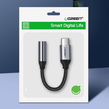 UGREEN Adapter Typ-C auf 3,5mm Aux Kabel Stecker Klinke für Smartphones USB-Adapter