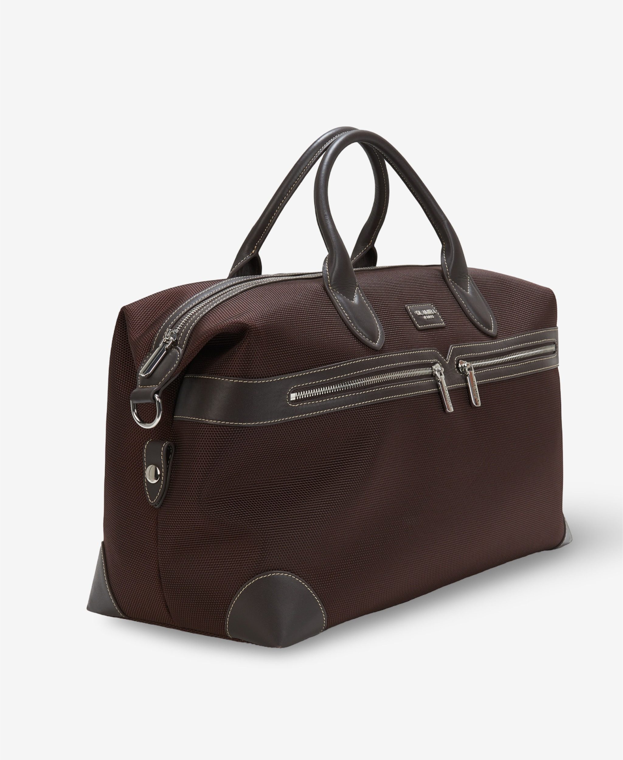 GLAMIRA Reisetasche Marco Duffle Braune Leder-Reisetasche für Herren (1-tlg), echt Leder, mit geräumigem Hauptfach