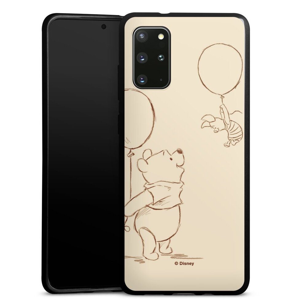 DeinDesign Handyhülle Winnie Puuh Disney Offizielles Lizenzprodukt Winnie & Ferkel, Samsung Galaxy S20 Plus Silikon Hülle Bumper Case Handy Schutzhülle
