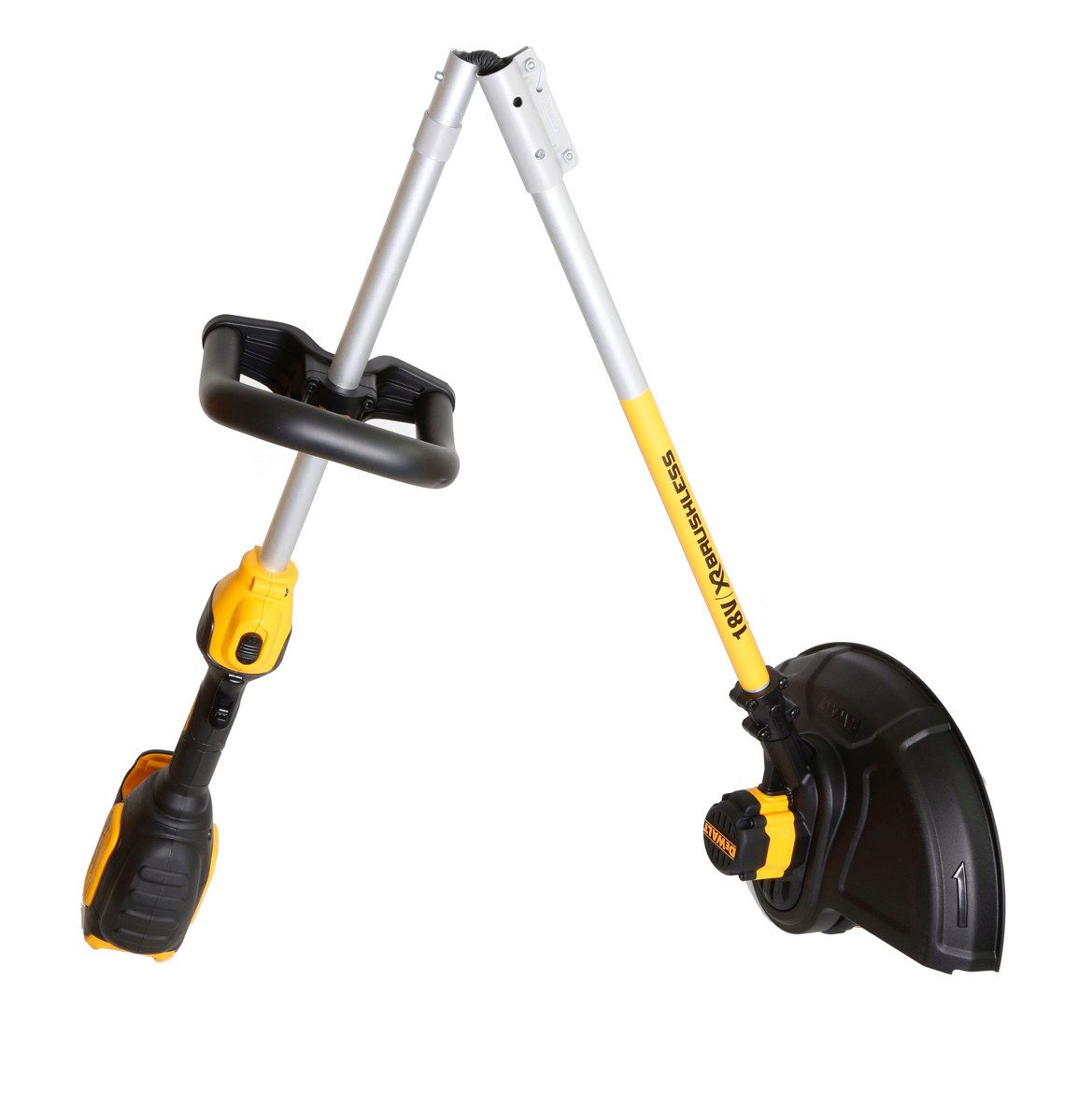 DeWalt Akku-Rasentrimmer DCM 561 PBS Akku Rasentrimmer 18V Brushless + 1x Akku 5,0Ah