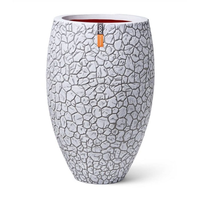 Capi Hochbeet Vase Clay Elegant Deluxe 50x72 cm Elfenbeinfarben (1 St)