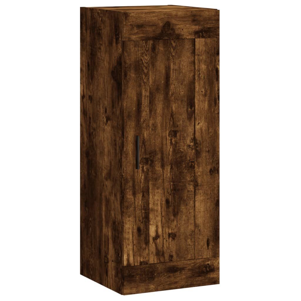 vidaXL Hängeschrank Wandschrank Räuchereiche 34,5x34x90 cm Holzwerkstoff (1-St)