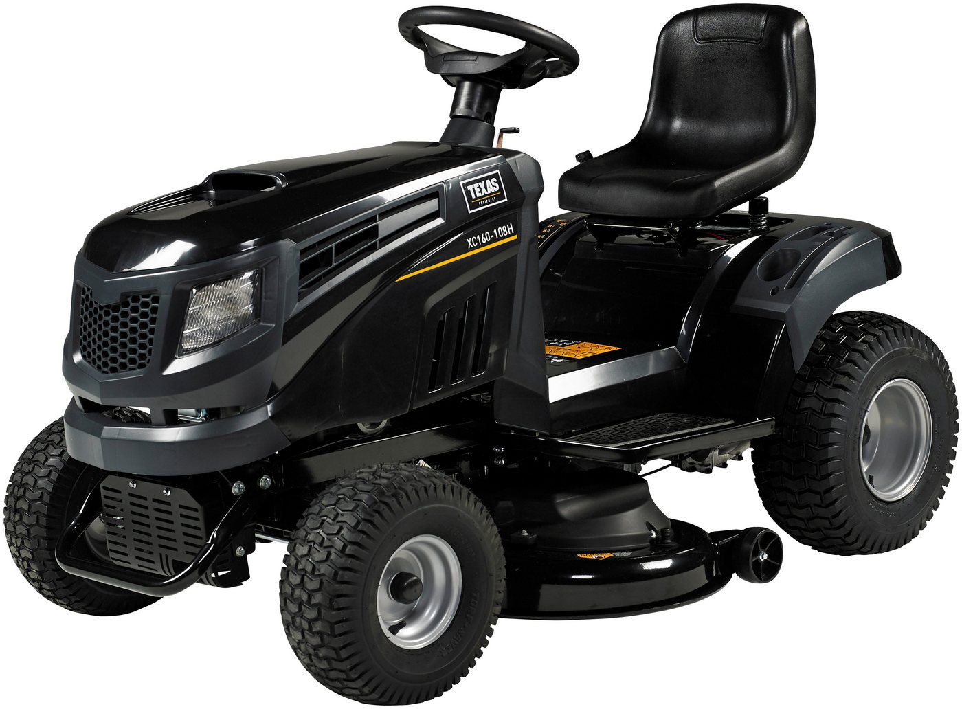 Thumbnail - Texas Rasentraktor XC160-108H, 108 cm Schnittbreite, 173 x 132 x 105 cm