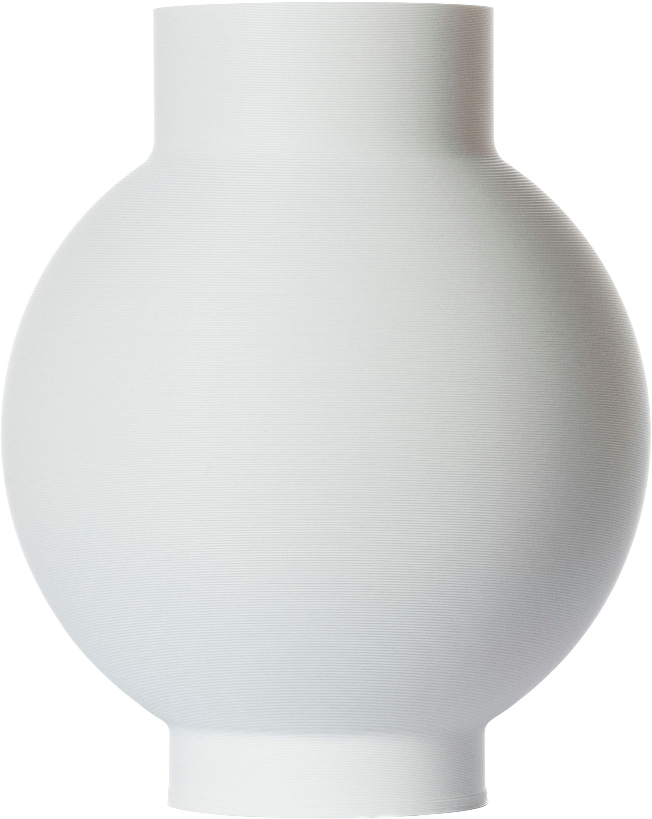 3D Vase Dekovase Almina 20cm Nachhaltige Deko Vase Pampasgras Trockenblumen, Bodenvase